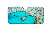 Car Sun Shade 140 x 70cm - Great Barrier Reef
